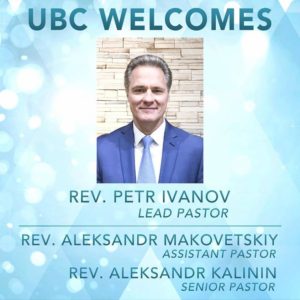 Ivanov lead pastor